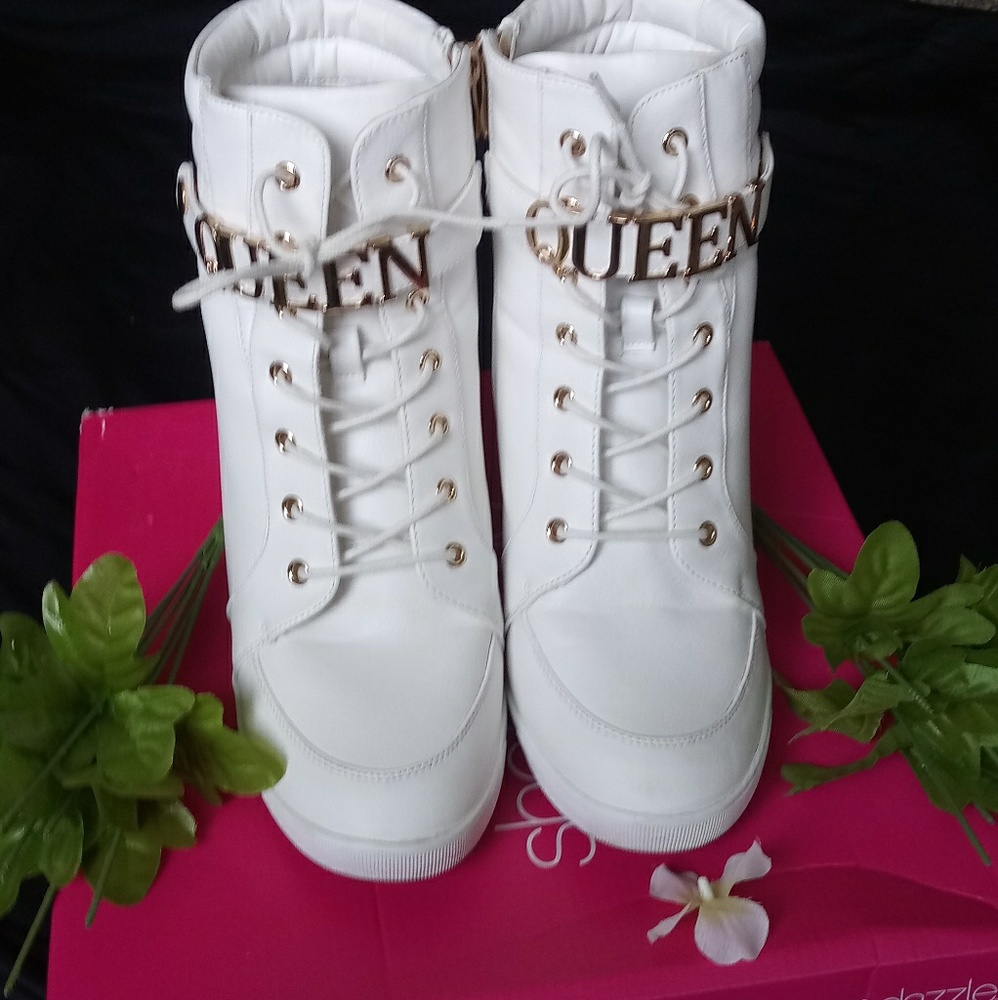 ShoeDazzle "QUEEN" PLATFORM sneakers